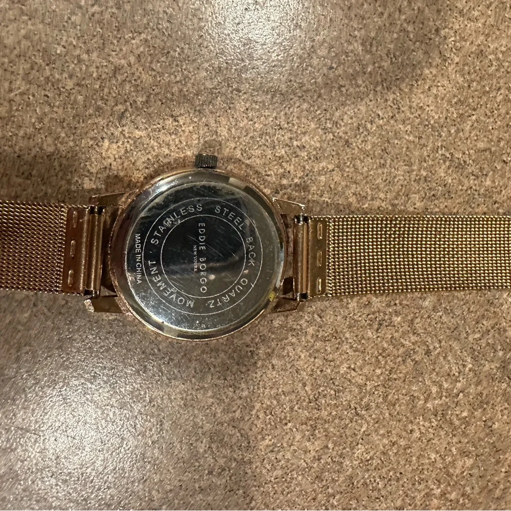 Rose Gold Mesh Watch Eddie borgo